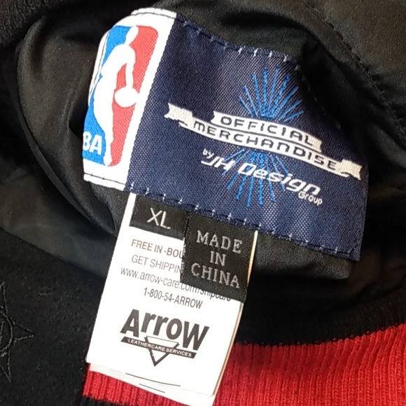 JH Design Reversible Chicago Bulls Bomber Jacket size XLarge/CHECK EVERYTHING!!‎ - Picture 5 of 17